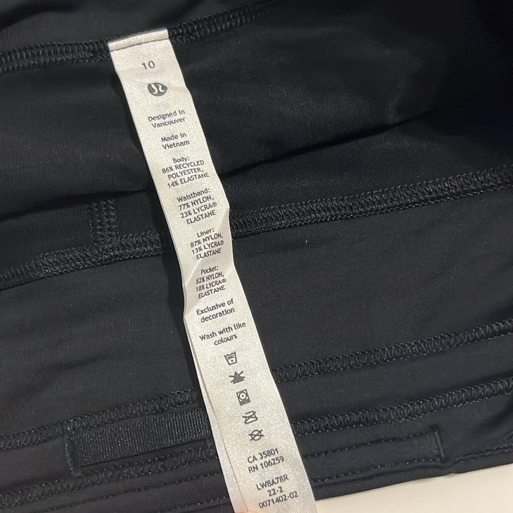 Lululemon Pace Rival Skirt, Cincinnati Bearcats, Size 12 - Picture 8 of 14